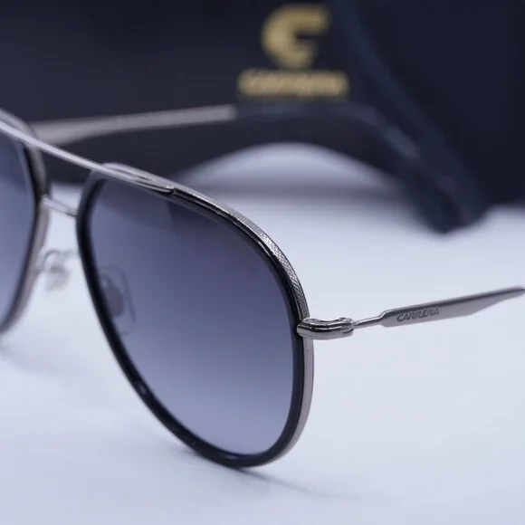 CARRERA 295/S 0807 9O Aviator Sunglasses - Black/Dark grey  display picture 2